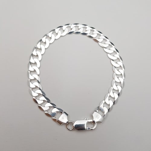 اسورة جنزير ايطالي فضة عيار 925