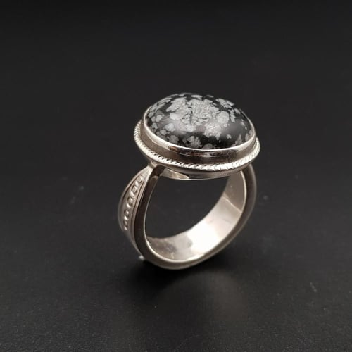 خاتم عقيق يماني مميز فضة 925