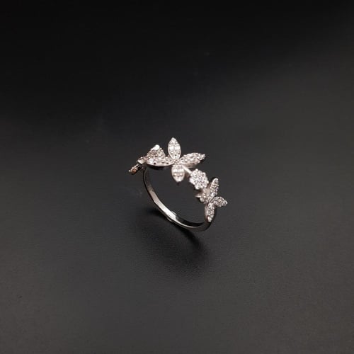 خاتم زركون سوبر فضة عيار 925