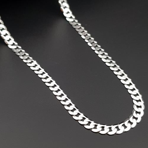 سلسال جنزير ايطالي فضة عيار 925