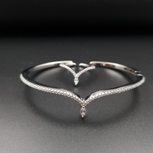 اسورة وخاتم فضة زركون عيار 925