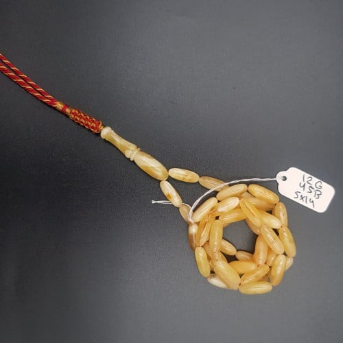 سبحة كهرمان طبيعي كالنغرادي