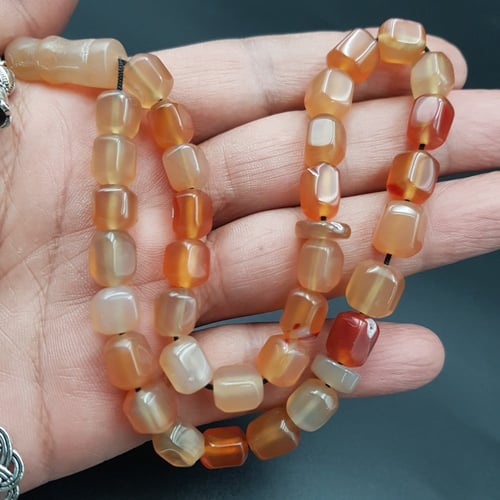 سبحة عقيق يماني مميزة