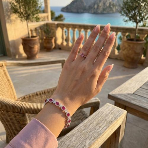 اسورة Lumer زركون فضة عيار 925