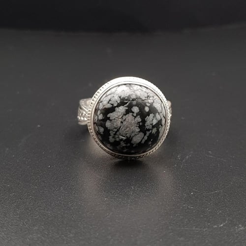 خاتم عقيق يماني مميز فضة 925