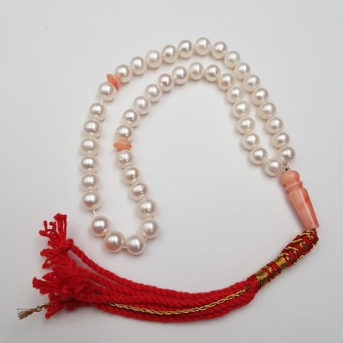 سبحة لؤلؤ طبيعي زراعي قدبم