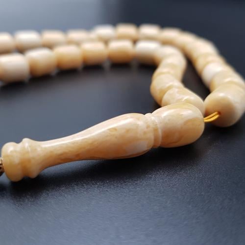 سبحة تراب كهرمان الماني فواح