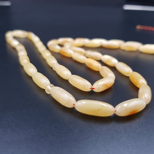 سبحة كهرمان طبيعي كالنغرادي