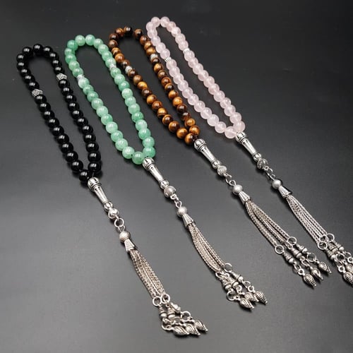 مجموعة سبح من الاحجار الطبيعية