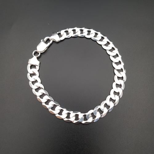 اسورة جنزير ايطالي فضة عيار 925