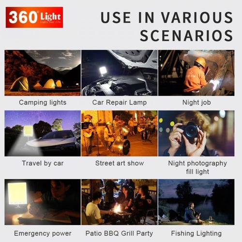 لمبة تخييم LED | بقوة 36 وات