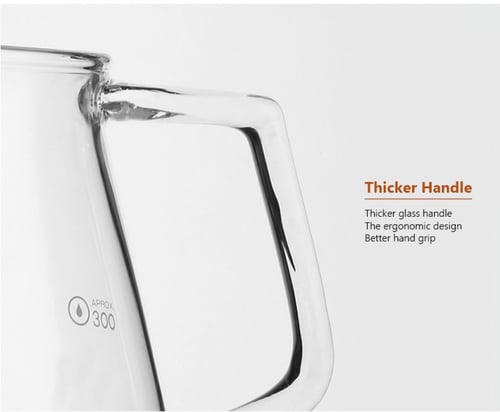 سيرفر التقطير الزجاجي من تايمور - سعة 360 مل