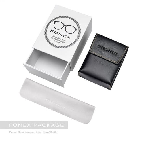 نظارات شمسية إطار تيتانيوم رجالية قابلة للطي