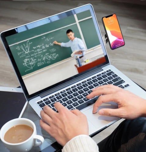 حامل جوال للاب توب