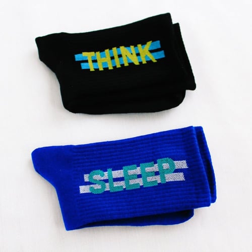 2 جوارب طويلة SLEEP THINK