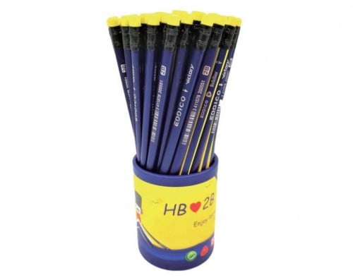 علبة اقلام رصاص 60قلم( HB,2B)