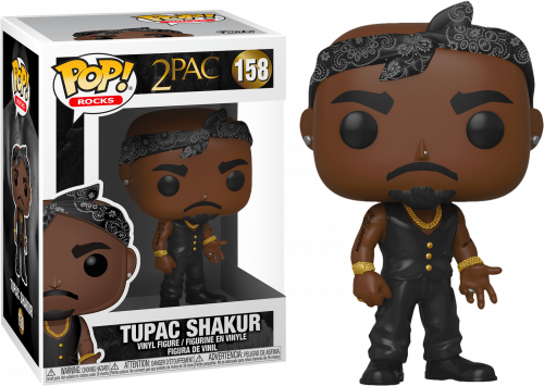 Tupac Shakur - Vest W/ Bandana