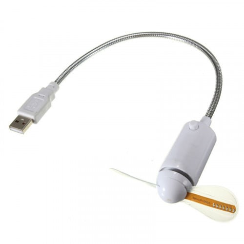 مروحة USB ساعة