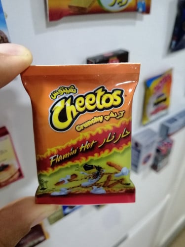 مغناطيس ثلاجة شيتوس حار نار