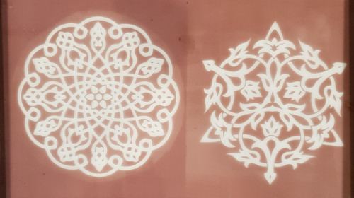 زخرفه (a4) شاشة حريرية