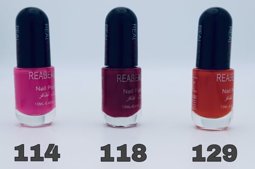 طلاء اظافر ثابته ولامعة - من ريال بيوتي