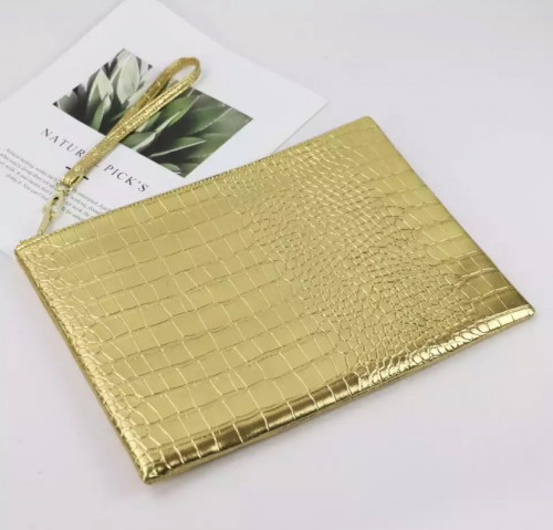 باوتش جلد تمساح ذهبي | حجم وسط