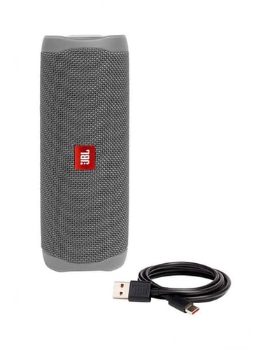 JBL مكبر صوت فليب 5 محمول مقاوم للماء رمادي رقم ال...