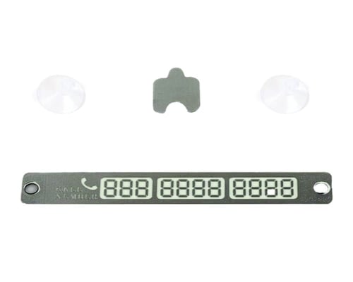 لوحة لعرض رقم هاتفك على طابلون السيارة للتواصل اثن...