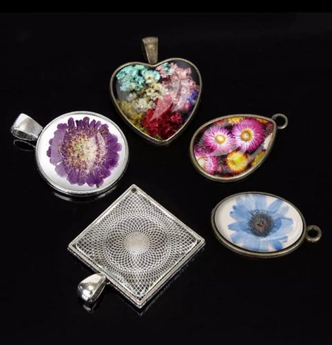 قوالب قلاده / قالب تعليقات حديد مع غطاء شفاف لاستخ...