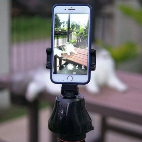 قاعدة تصوير ذكي مع مستشعر حركة 360 درجة