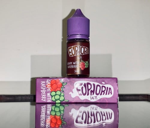 نكهة سولت يوفوريا عنب توت المميزه Euphoria Salts G...