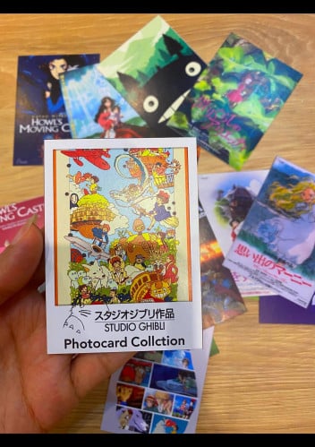 studio ghibli photocard