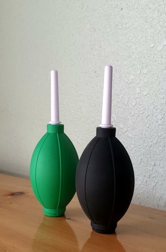 مضخة تنظيف يدوية أخضر / أسود