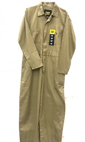 ملابس عمل كفرول عمل بيج بني Coverall CAT 106-0042