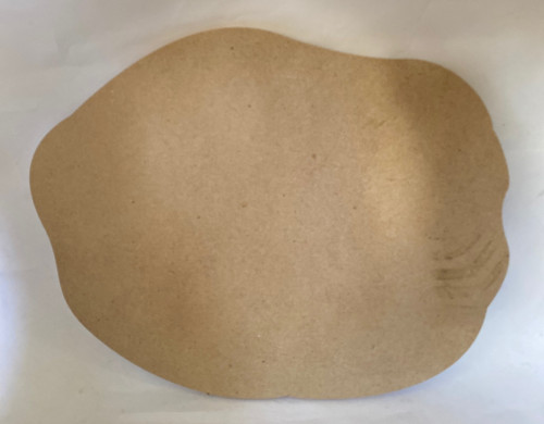 خشب mdf جاهز للاعمال الفنيه 12 ملي مقاس 48*50