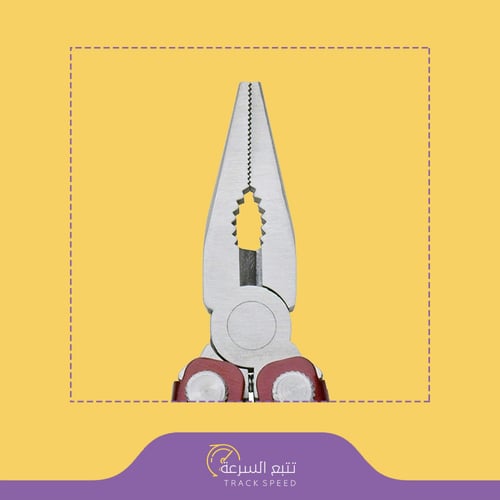 ميدالية متعددة الإستخدامات 8في1 مزودة بكشاف LED