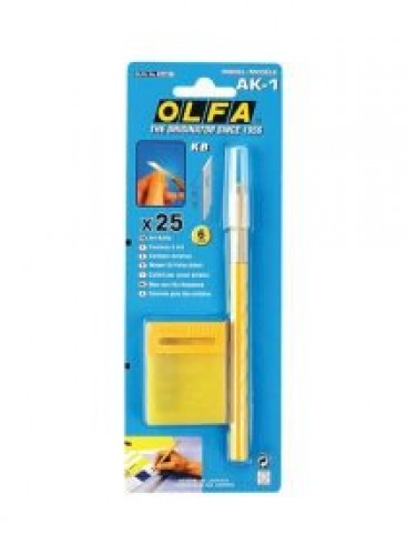 مشرط قلم للقص الدقيق مع غيارات أولفا