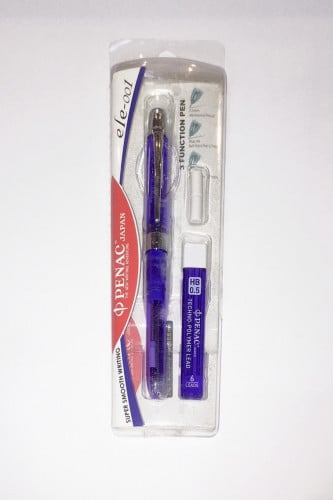 قلم متعدد الوظائف 3في 1 (ازرق ,احمر, قلم رصاص) 2 م...