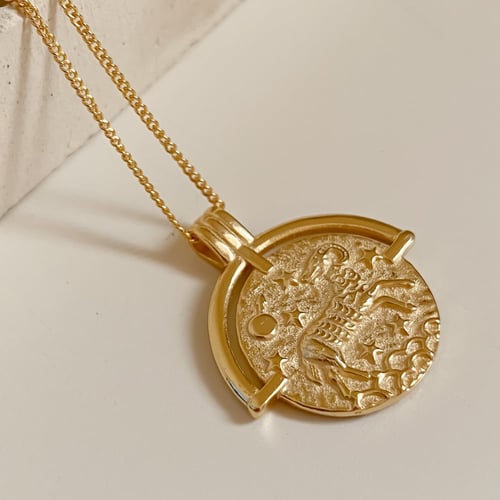 سلسلة برج الحمل, من الفضة الاسترليني عيار 925 مطلي...