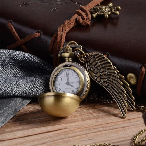 قلادة/ساعة قولدن سنش - (زينة الساعة لا تشتغل)