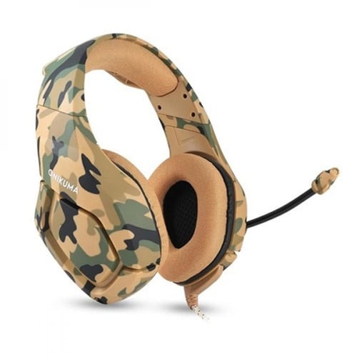 سماعة سلكية ONIKUMA محيطية لون جيشي