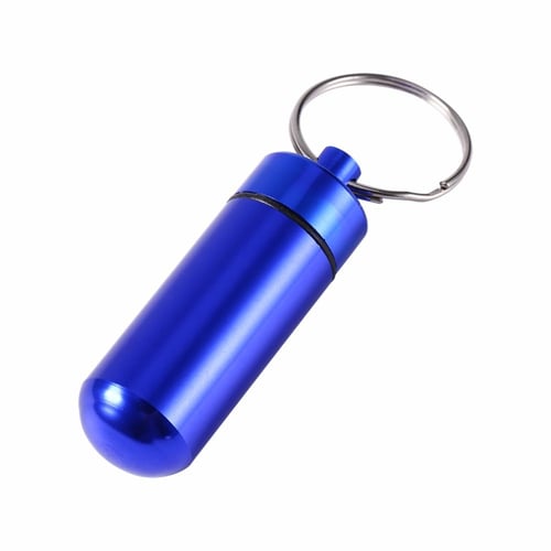 علاقة وحافظة ادوية مصنوعة من الالمنيوم الصلب