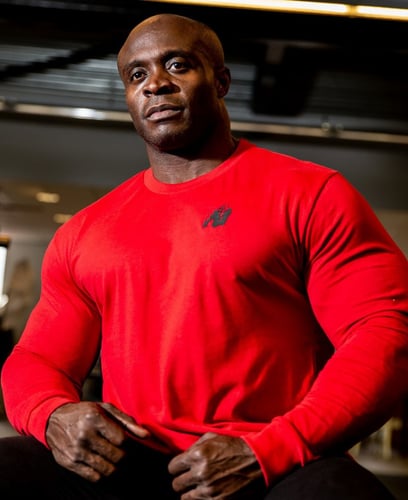 GORILLA WEAR WILLIAMS LONG SLEEVE - RED