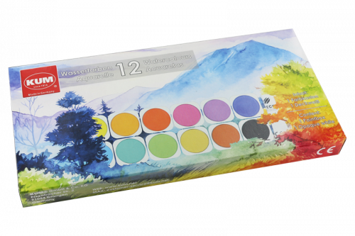 الوان مائية 12 لون