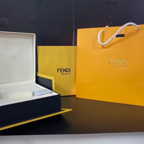 فيندي ذهبي وفضي مينا اخضر