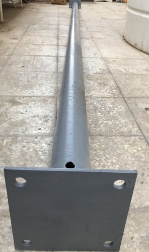 ماسورة مروحة 4 متر 3 بوصة