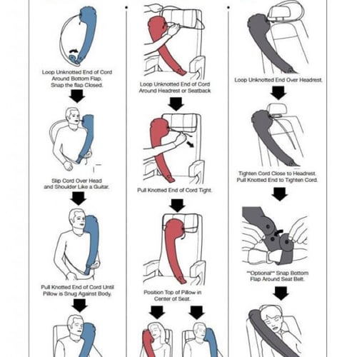 وسادة جانبية للسفر