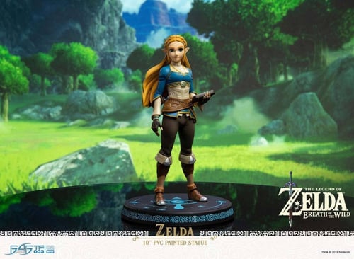 F4F Breath of The Wild Zelda 10 Inch PVC Statue ST...