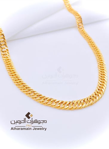 عقد ذهب عيار 21