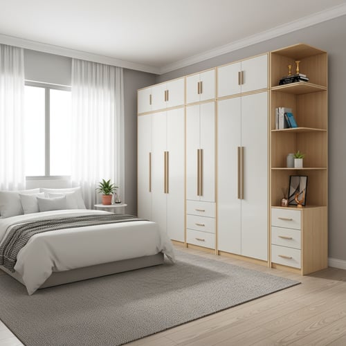 دولاب ملابس مودرن بتصميم أنيق